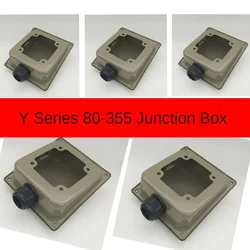 Y series three-phase motor junction box Y 80-355 electrophoretic paint iron junction box maintenance tools motor accessories