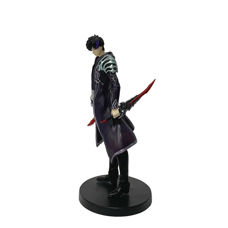 21cm In Stock Solo Levelings Anime Version Figure -Sung Jinwoo Action Figure PVC Collect Model Figure Display Anime Merchandise