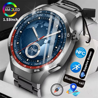 New For HUAWEI Watch GT 5 Pro GPS Track Sports Smart Watches Men Compass Altimeter Waterproof Bluetooth Call NFC Smart Bracelet