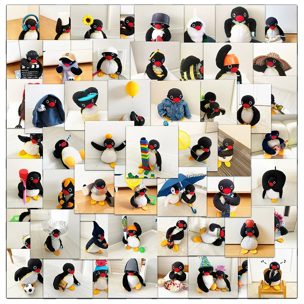 

10/30/54pcs Funny Anime Penguin Pingu Stickers Cute Cartoon Sticker for Kids Toy Skateboard Laptop Phone Case Decals Decoration