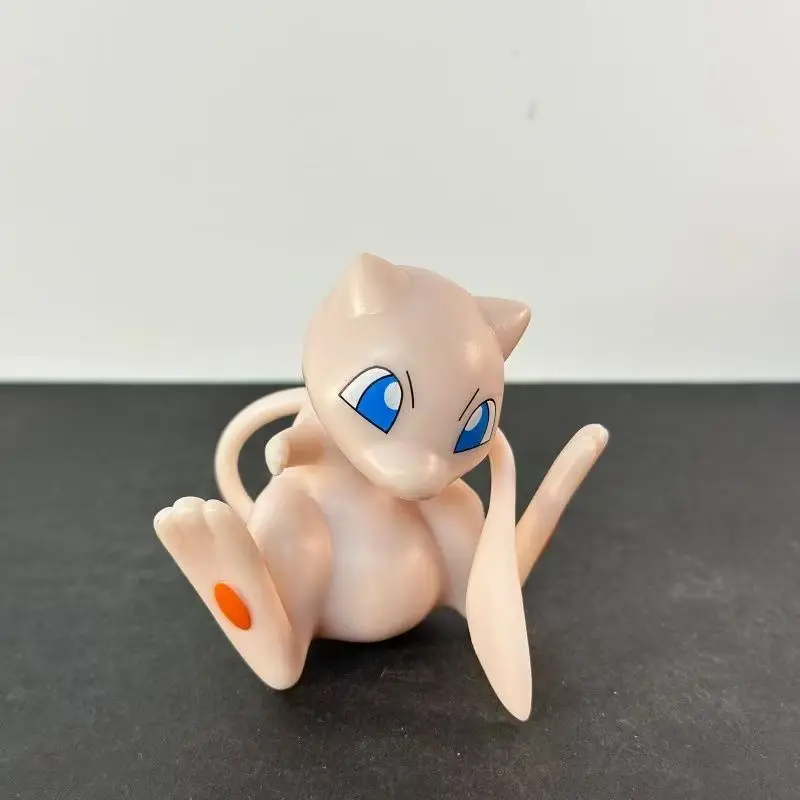 ポケモンミュウアクションフィギュアモデル玩具、1個5cmアニメポケモンミュウフィギュア、かわいいピンクミュウpvcスタチュー、子供ファン向けのコレクタブルギフト