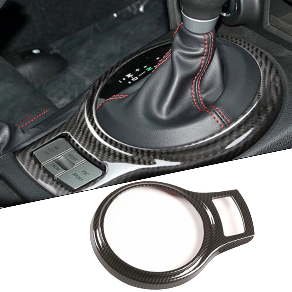 

Gear Shifter Panel Trim in ABS Carbon Fiber for Toyota GT86 FRS For BRZ 2012 2017 Vehicle Interior Accessories
