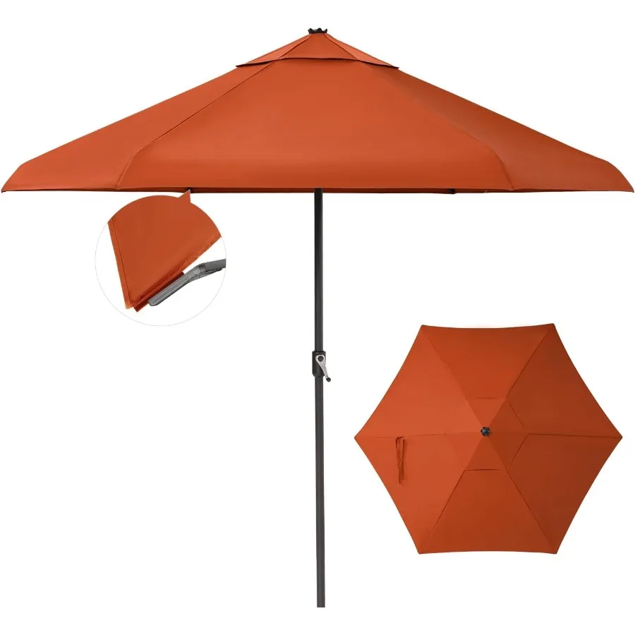 9 Ft Patio Umbrella… - image