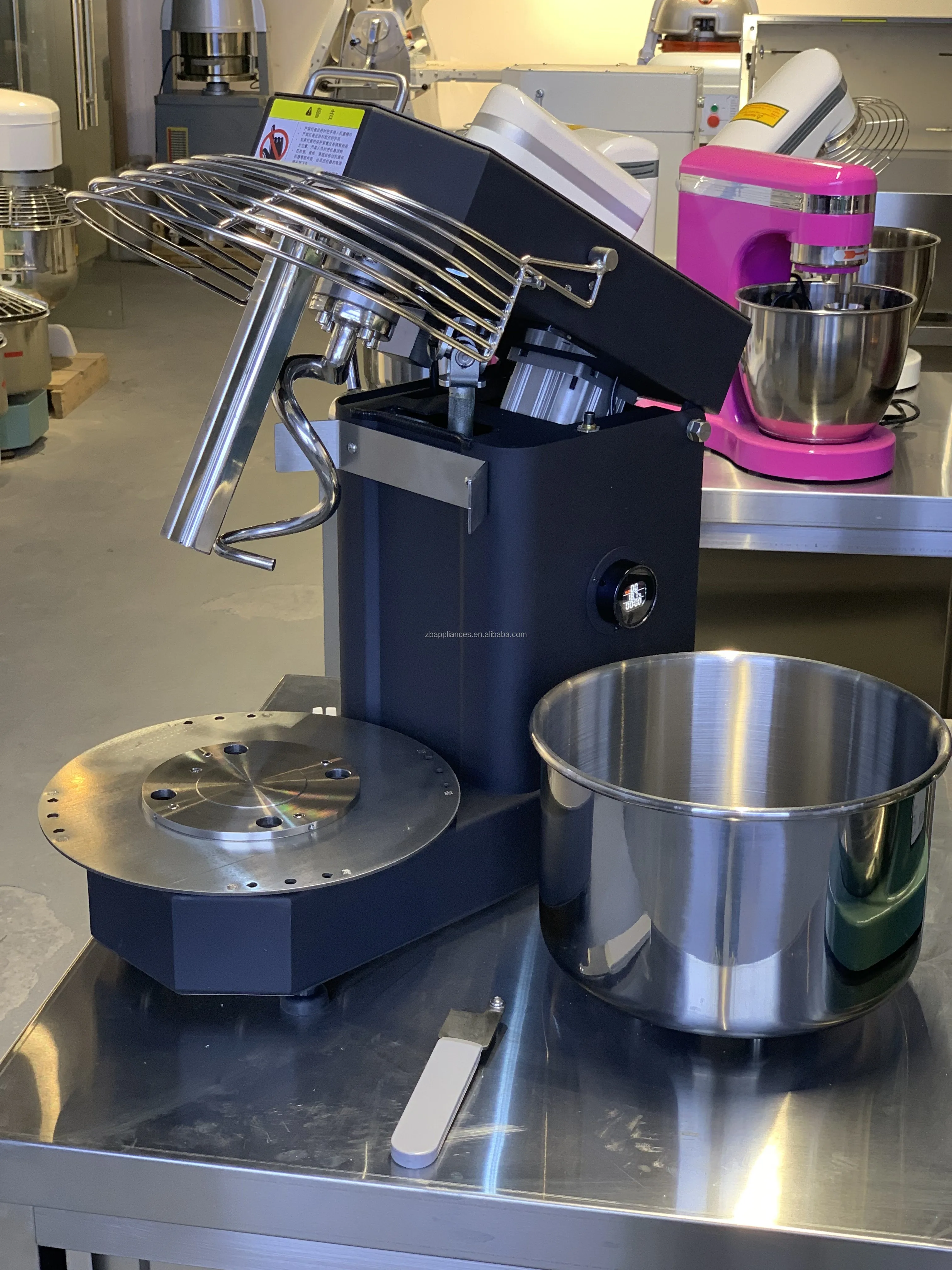 Amasadoras De Pan Home Use Tabletop Countertop Small Mini Baby Dough Mixer Spiral Mixer