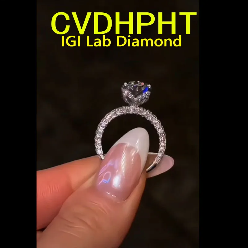 Perfect Ring Lab Grown diamond Ring Engagement Ring solid 18K Gold Oval cut D VS1 Custom Classic wedding ring