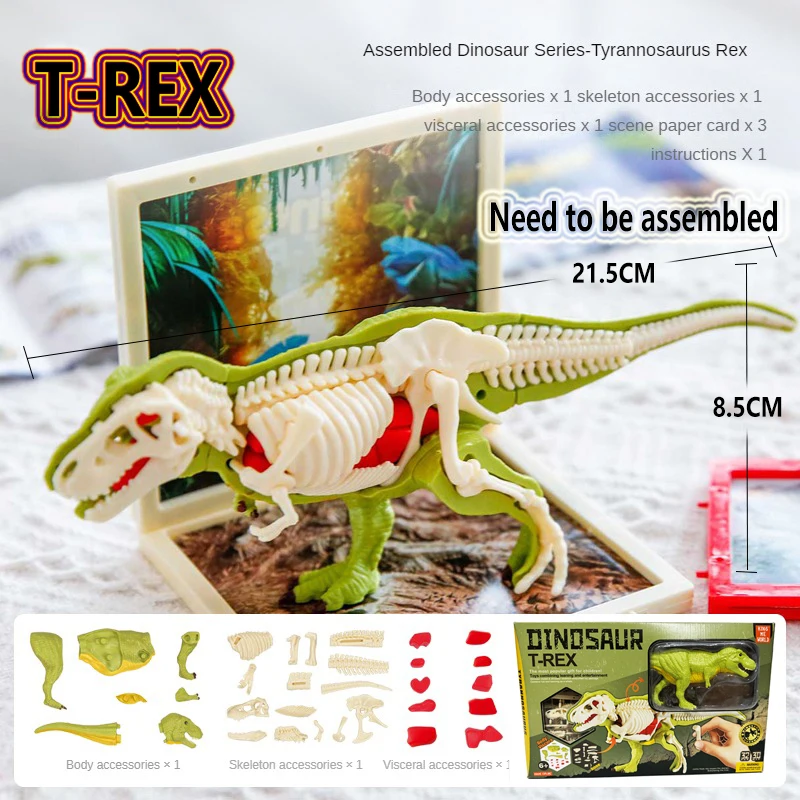 Jurassic Dinosaur Fossil excavation kits Education archeology Exquisite Toy Set Action Children Figure Education Gift BabyA9BC00