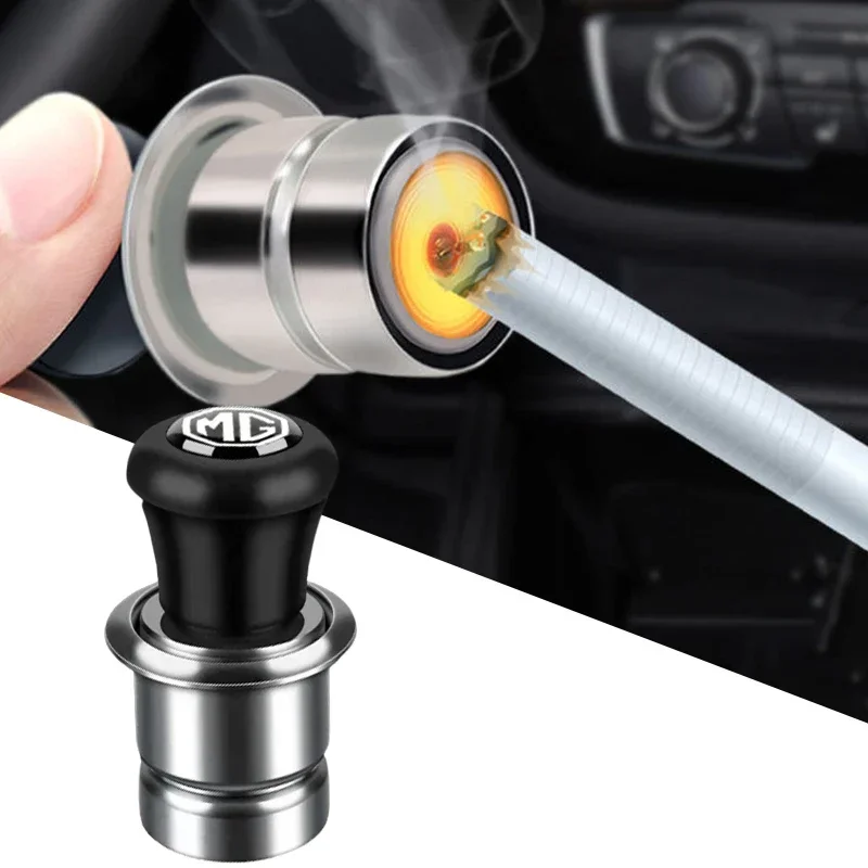 Cigarette Lighter Ignition for MG Morris Garages MG 6 5 7 TF ZR ZS HS GS GT Hector RX5 RX8 12V Portable Car Socket Automatic