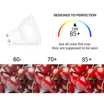 50個GU10 LED燈泡 220V 射燈燈泡 LED燈裝飾燈 節能燈 適用於家庭辦公室 10 最佳銷售 GU10 220V LED燈 - №1