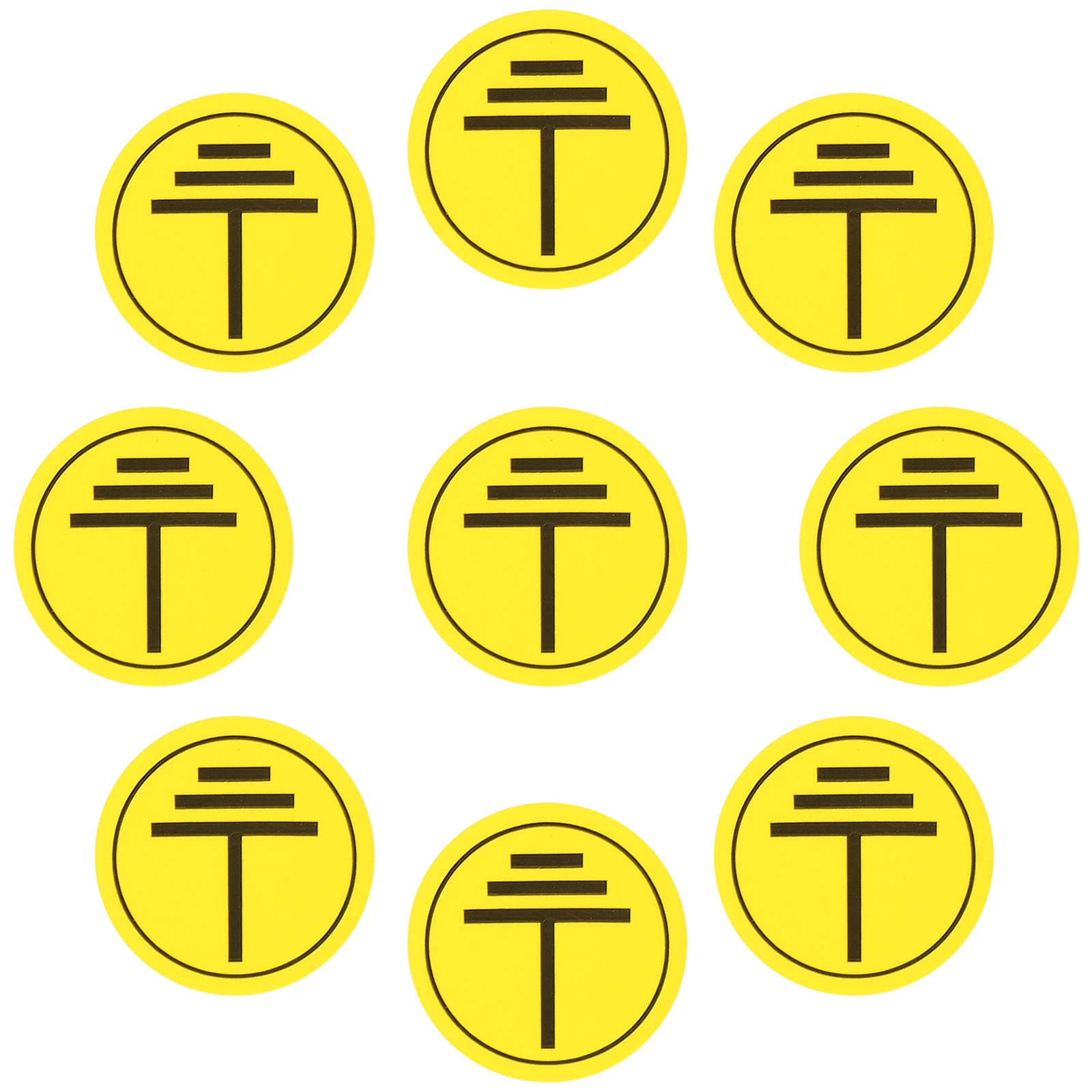 400 Pcs Charging Pile Warning Post Do Not Touch Sign Electric Fence Stickers Caution Electrical Paper Shock Work