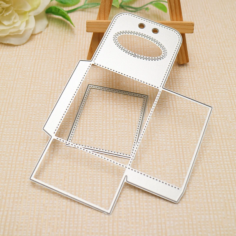 Candies Cake Box Cutting Dies DIY Box Gift Frame Metal Craft Die Cut Scrapbook Blade Punch Stencils Mold Manual Production