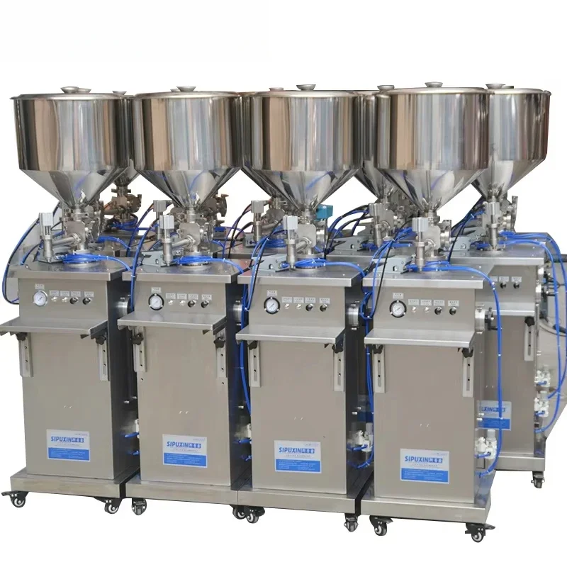 

304 Stainless Steel Material Semi Automatic Paste Vertical Viscous Liquid Filling Machine