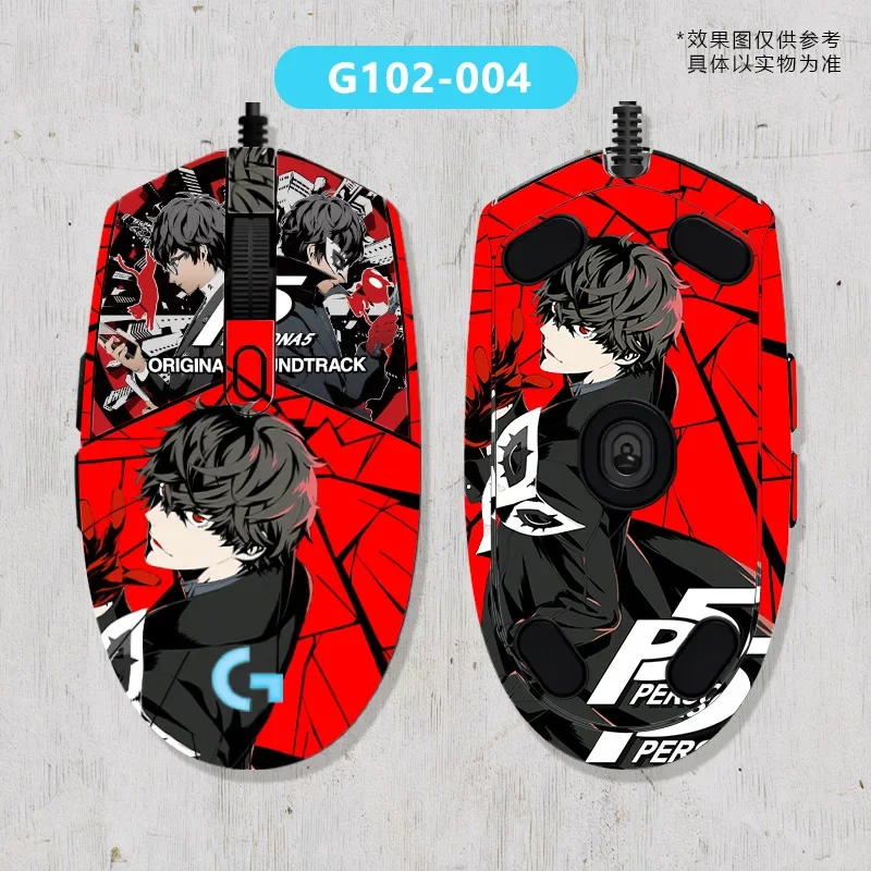 Customize Your Design Mouse Grip Tape Mouse Skates Feet Glides Full Coverage for Logitech G102 G304