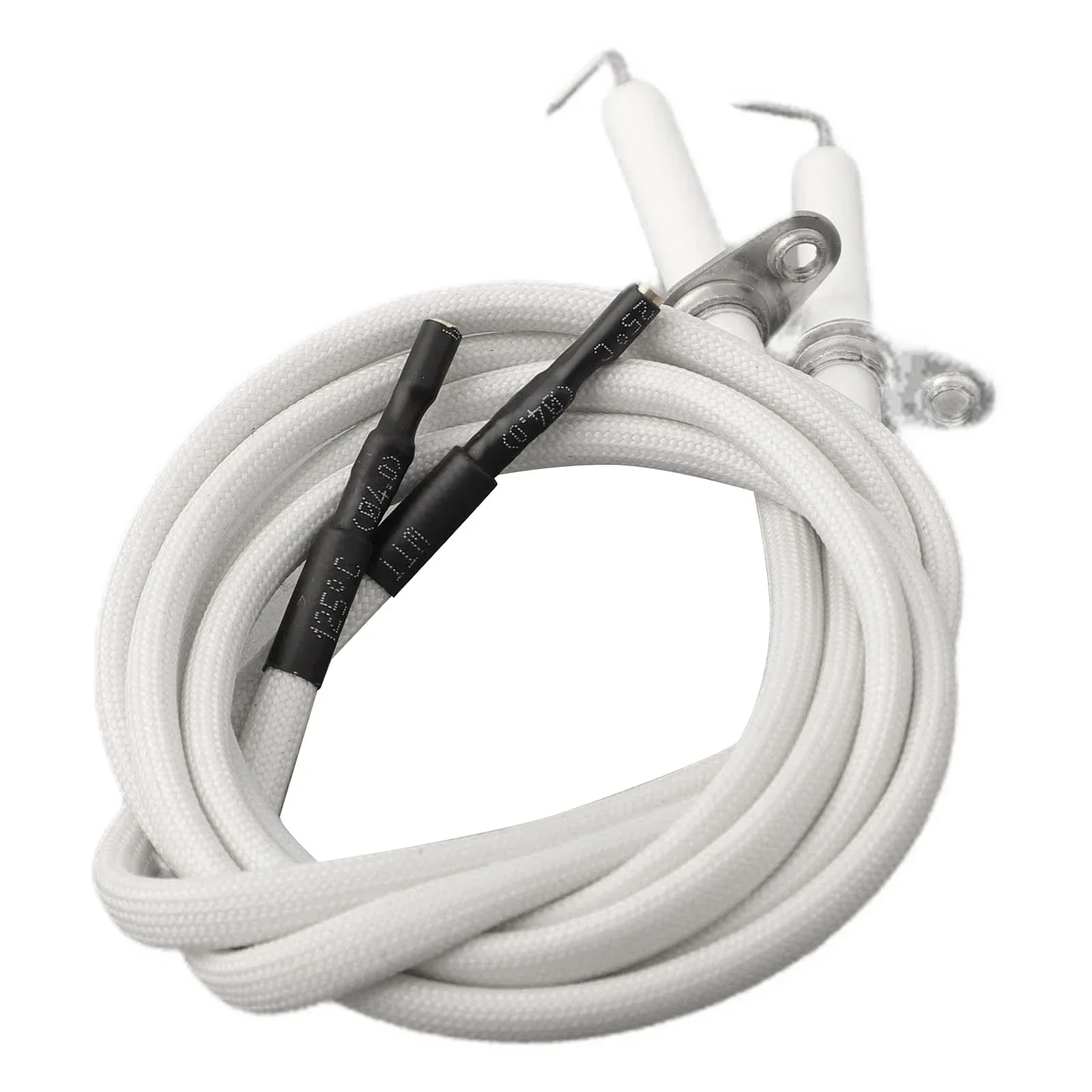 2PCS Ceramic Ignitor Electrode Replacement 2241398 2241411 2251001 2251298 For Burner BBQ Electrode Ceramic Ignitor Wiring Port