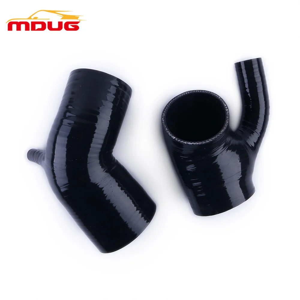 

2x Throttle Engine Air Intake Hose Boot FIT BMW E46 323i 325i 328i L6 2.5L 2.8L Cooling Pipe