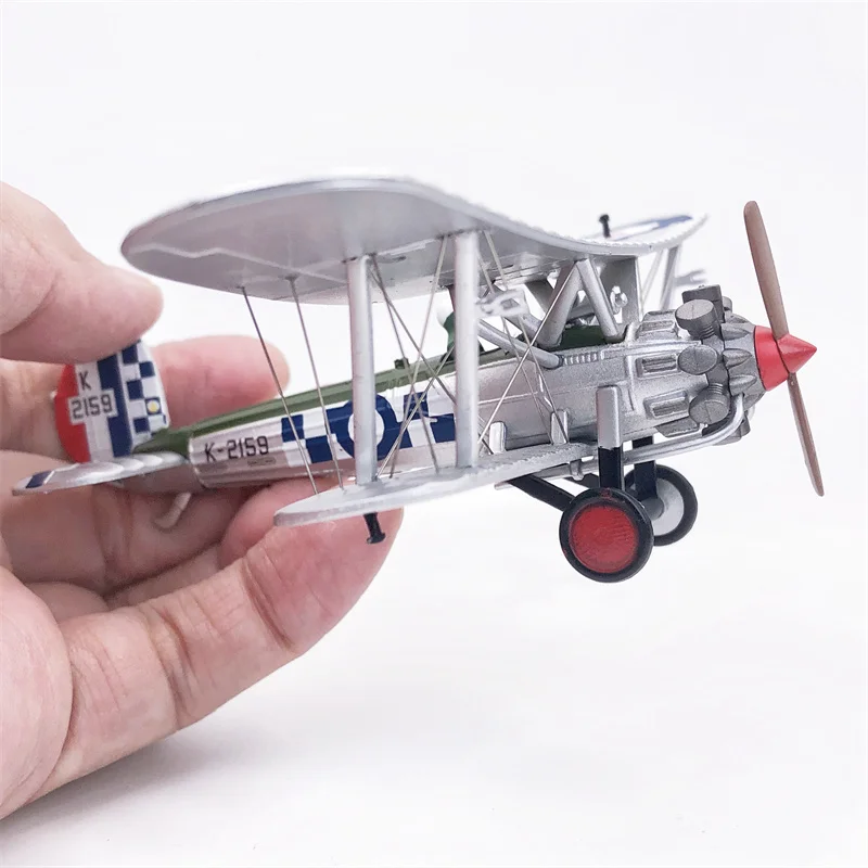 WLTK WWI British Royal Air Force Bristol Bulldog 1/72 Diecast Aircraft Model