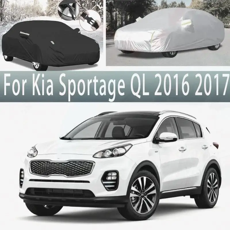 

For Kia Sportage QL 2016-2020 Outdoor Protection Waterproof Dustproof Sunshade for Kia Sportage QL 2016-2020 Car Covers