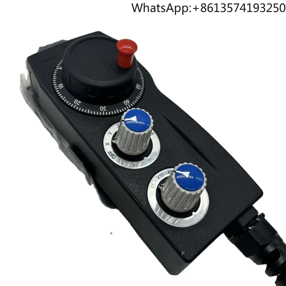 

New Product EHDW-BE6S-IM Electronic Hand Wheel Pulse Handheld Box 8-axis 100ppr 5V with 10m Spring Cable CNC MPG