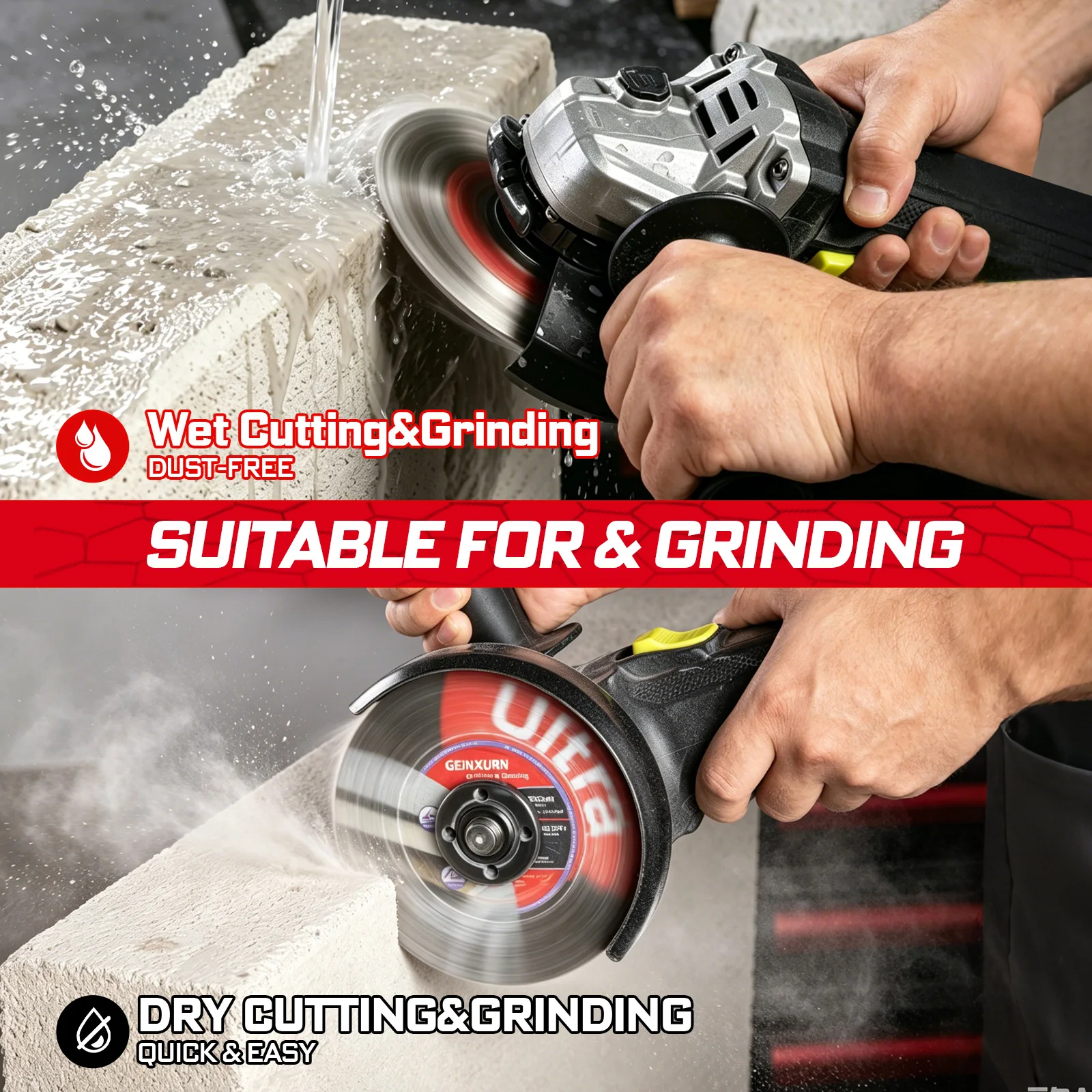 Geinxurn 2/3/5/8 Stück Diamant – Angle Grinder 4.5 Bewertung und Preis