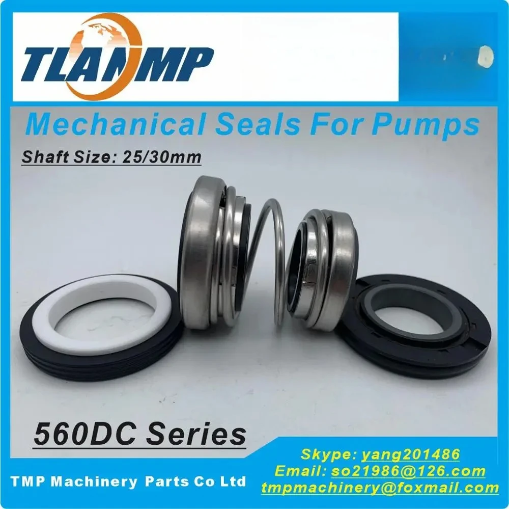 560DC-25/30 560DC-30/35 560DC-40/45 560DC-45/50 Double face Mechanical Seals with Conical Spring For EBA-RA Pumps