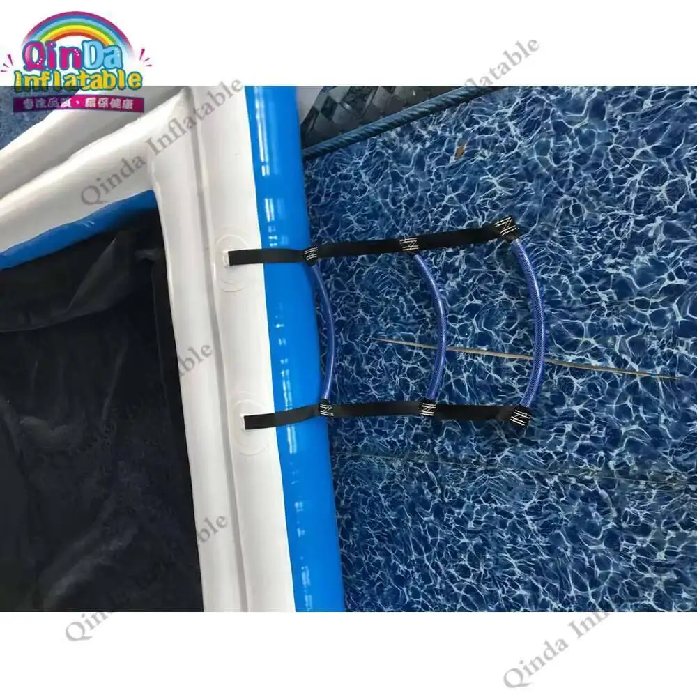

2019 Popular Inflatable Water Floating Pool 5x4x3m Inflatable Jellyfish Pool For Yacht