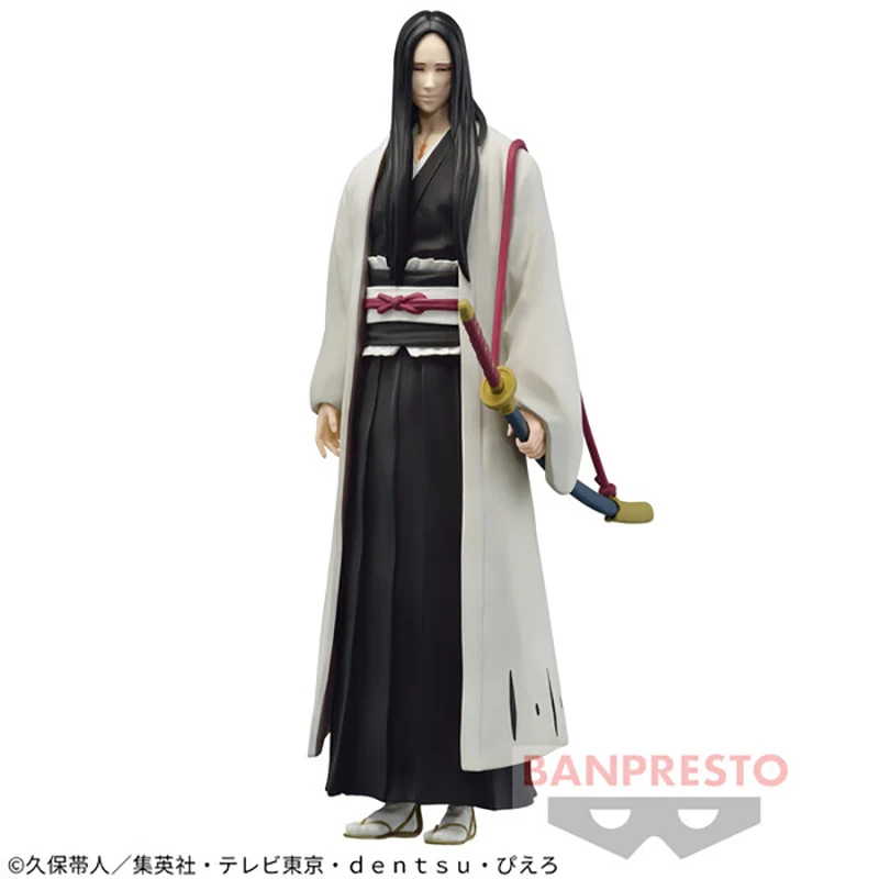 IN Stock Banpresto Solid and Souls Bleach Unohana Retsu 15Cm Original Genuine Anime Figure Pvc Model Toys Collectible Ornaments