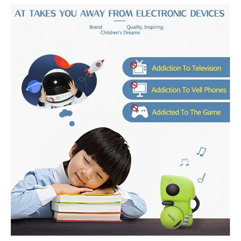 DELAM-Robot Robots inteligentes versión rusa Control táctil por voz Robot RC educativo interactivo
