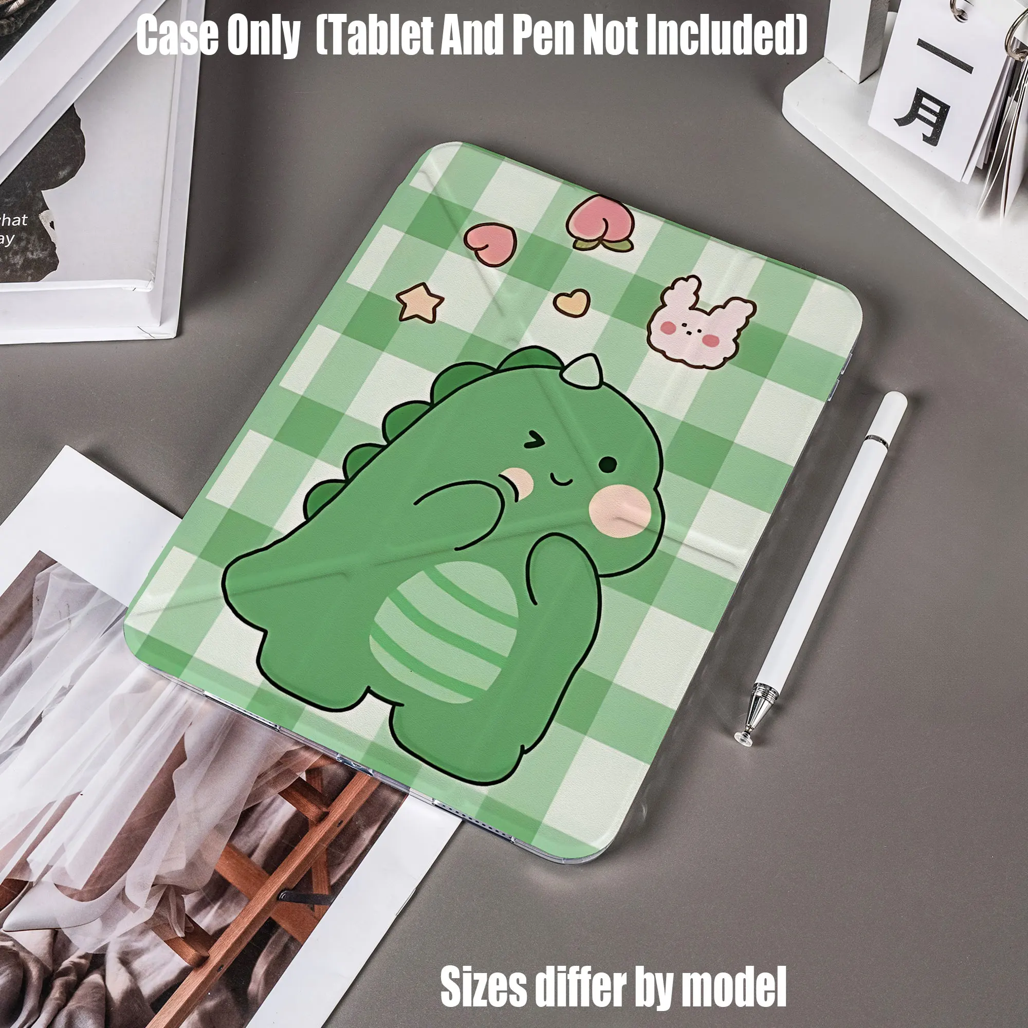 Slim Fit Premium TPU Tablet Cover, Shockproof Durable Lightweight Protective Case for iPad Samsung Huawei Honor Redmi Xiaomi