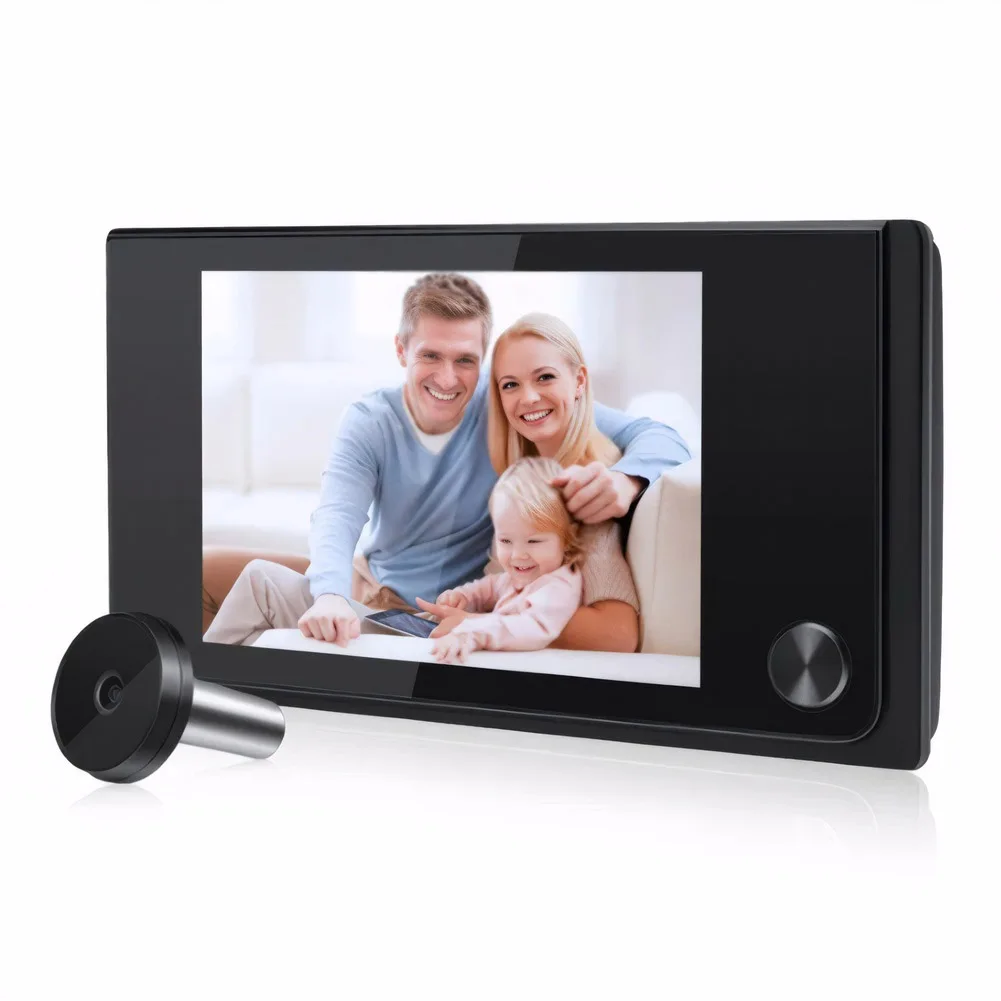 

3.5 Inch Digital Doorbell Viewer 120° Wide View Angle 1MP Wireless Video Doorbell Outdoor Monitor Electronic Peephole Doorbell