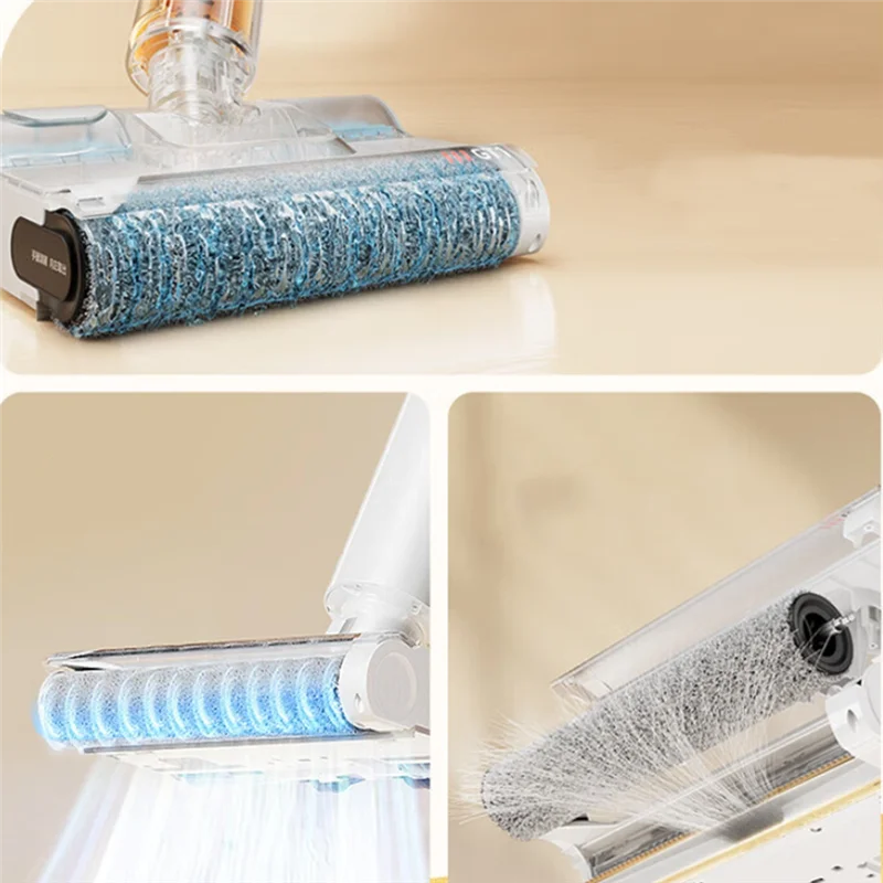 Esponja de filtro de escova de rolo AT28 para Midea GT1 Acessórios de purificador de piso Peças de reposição Escova principal