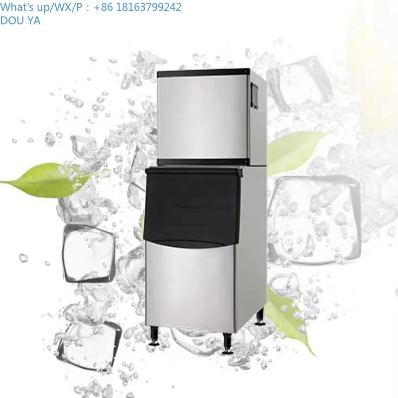 

Commercial High-Capacity GR-2000A Ice Maker Energy Saving Ice Cube Making Machine with Compressor Core