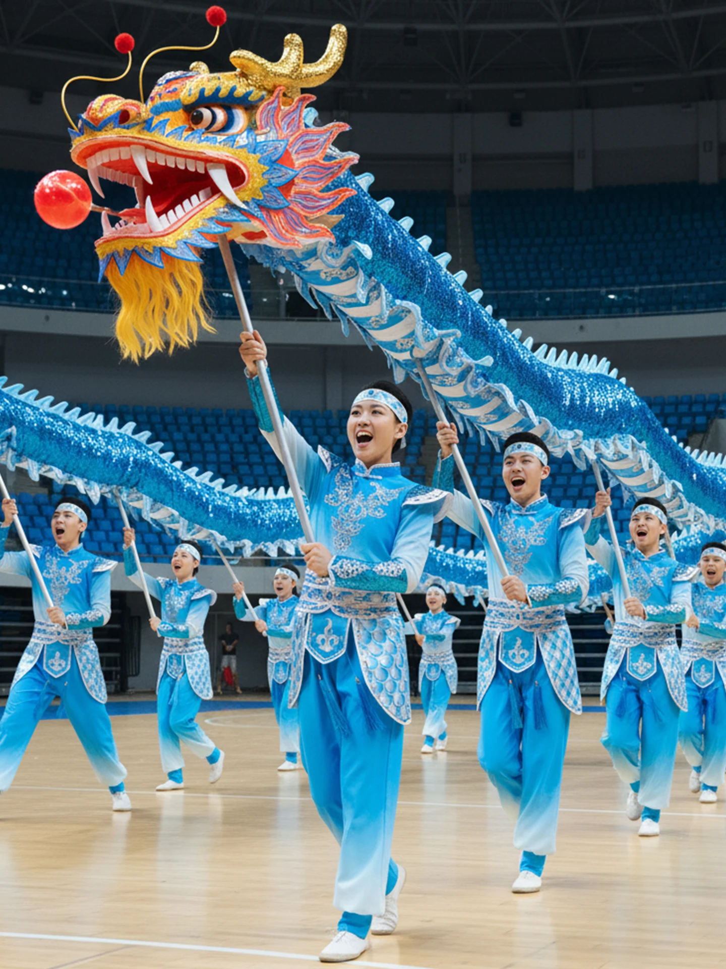 

Новая одежда для выступлений с ветряными барабанами 2026 года, мужская и женская, для танца дракона, для взрослых, для танца с поясными барабанами, для танца-вдохновения, зимняя