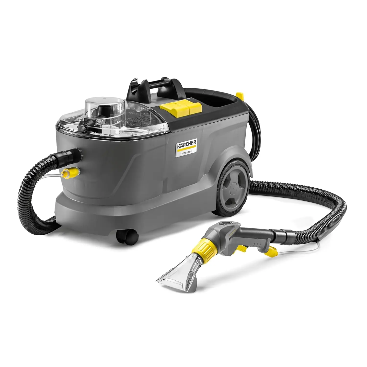 

Puzzi 10/1 Commercial Carpet Extractor 12.5 PSI - Spot Cleaner, Stain Remover, Area Rugs, Car and Auto Detailing, Carpet