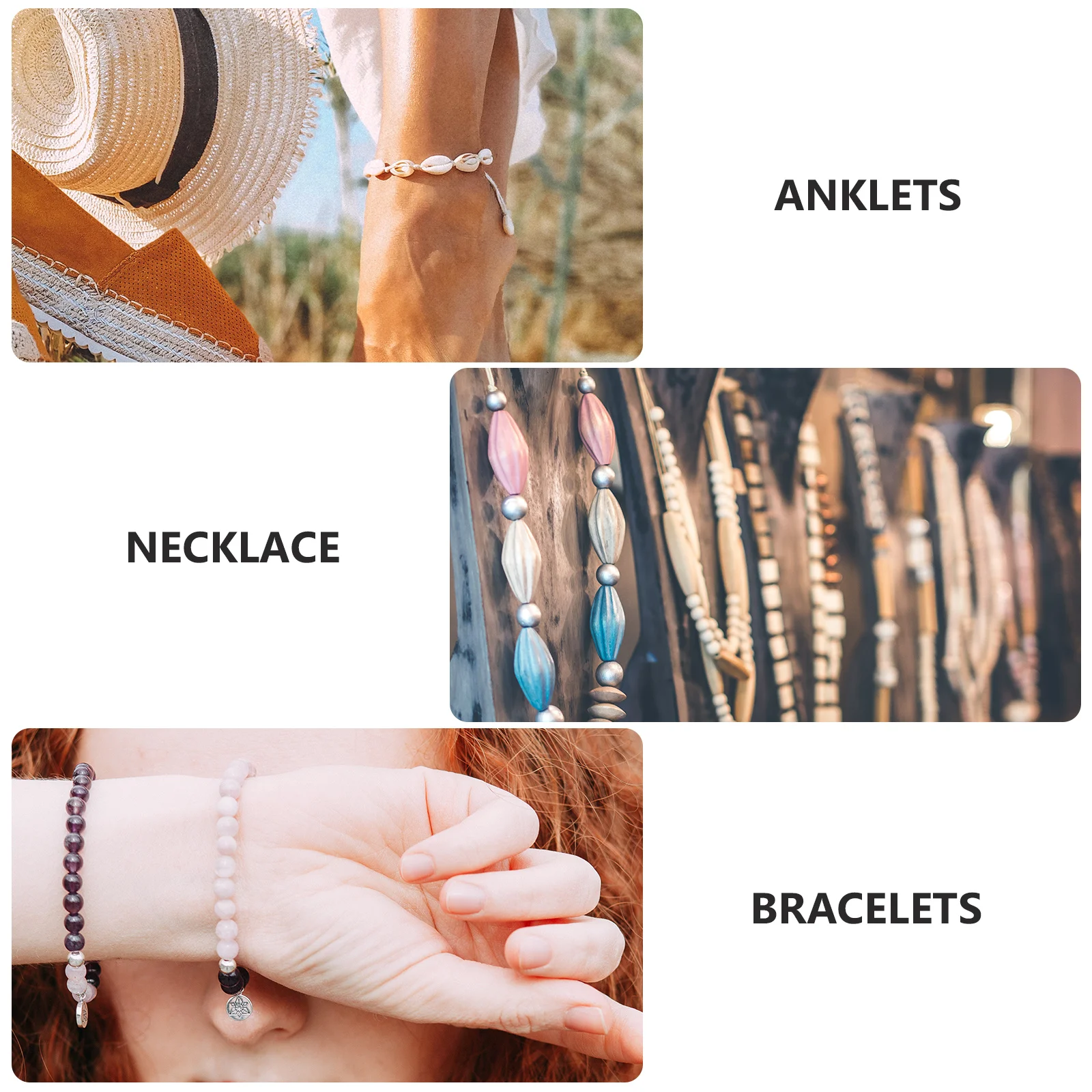 

1 set 1 Set Stainless Steel Bead Chains Smooth Durable Diy Jewelry Findings For Keychain Dog Tag Pendant Necklace Bag Decor Ball