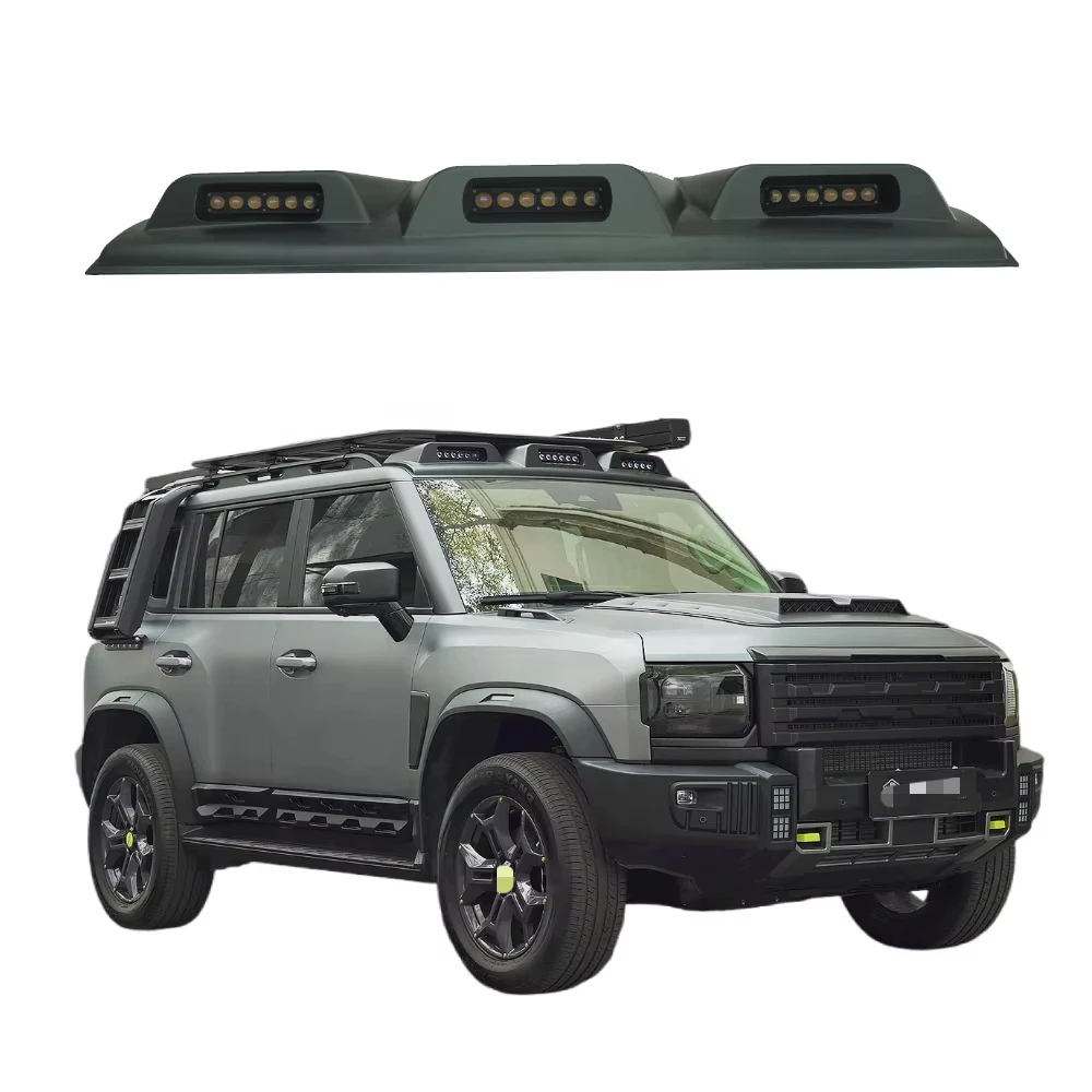 

Аксессуары для Jetour Traveller T2, автомобильный фонарь на крышу, автозапчасти, комплект кузова, светодиодный потолочный фонарь 4X4, внедорожные светодиодные внешние аксессуары