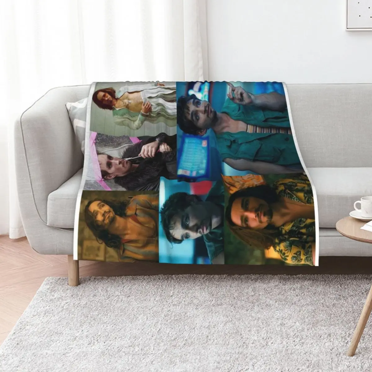 Klaus #3 Throw Blanket Cozy Throw Blanket Birthday Gift for Him Her