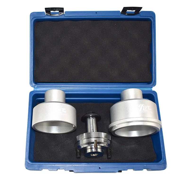 Strumento per anello ingranaggi segnale manovella per rimozione guarnizione olio albero motore per Porsche Macan Panamera 3.0T