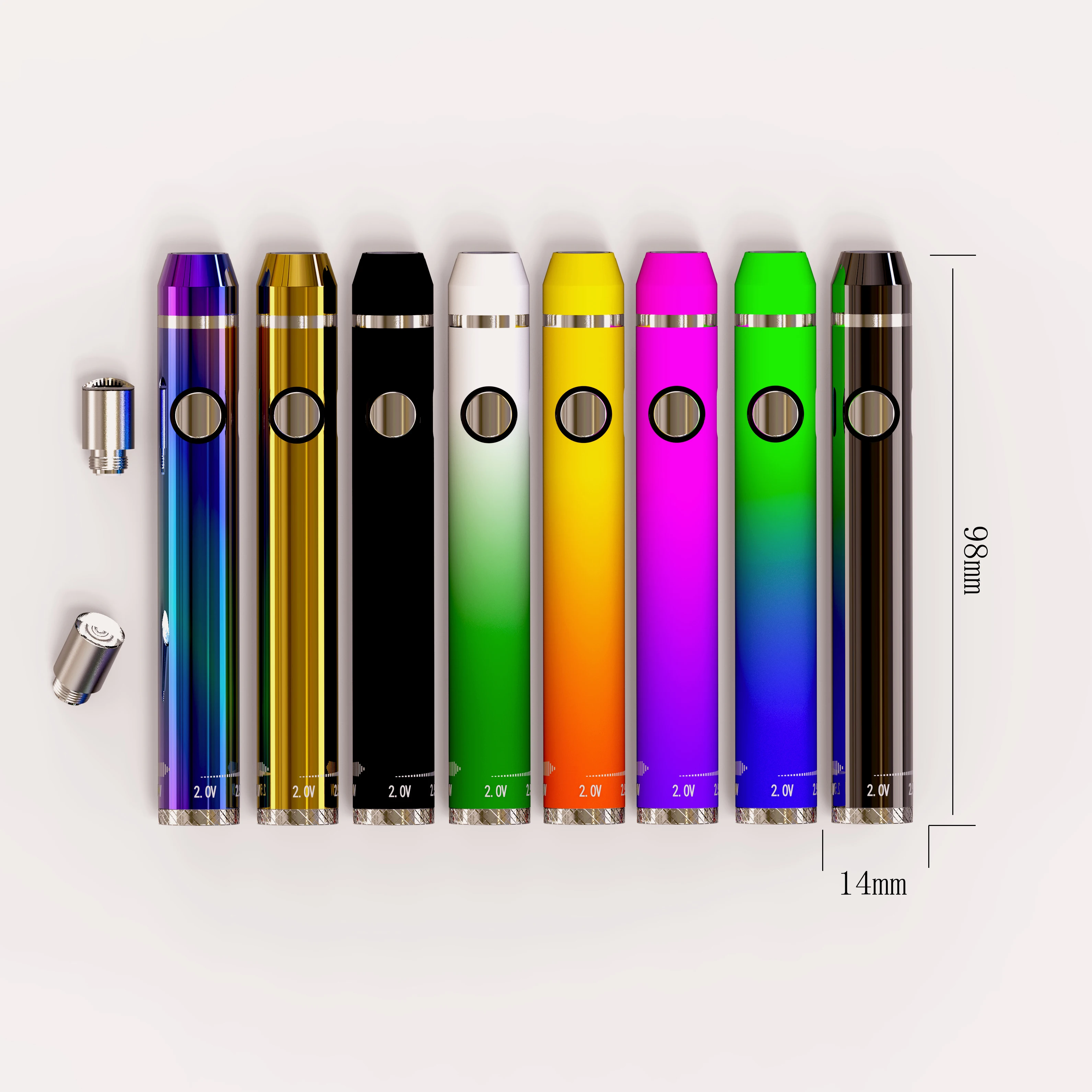 1 قطعة شحن جانبي Evod ، 510 بطارية تسخين مسبقًا ، أداة إصلاح لحام lronTool ، لمبة إضاءة mi