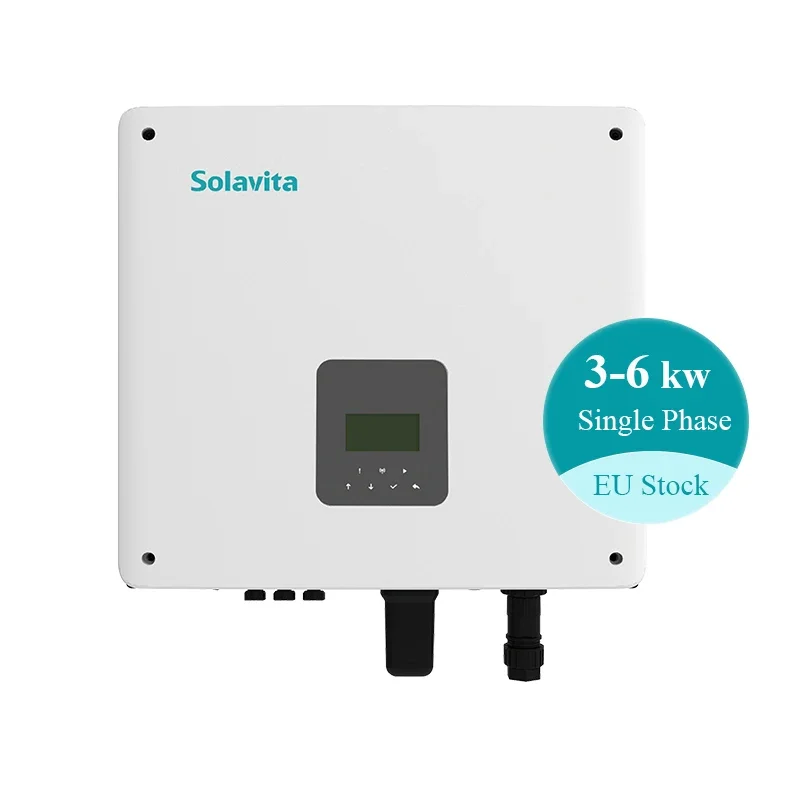 

Solavita складской солнечный инвертор, гибридный однофазный VDE, сертификаты IEC 220/230/240 В для домашнего использования