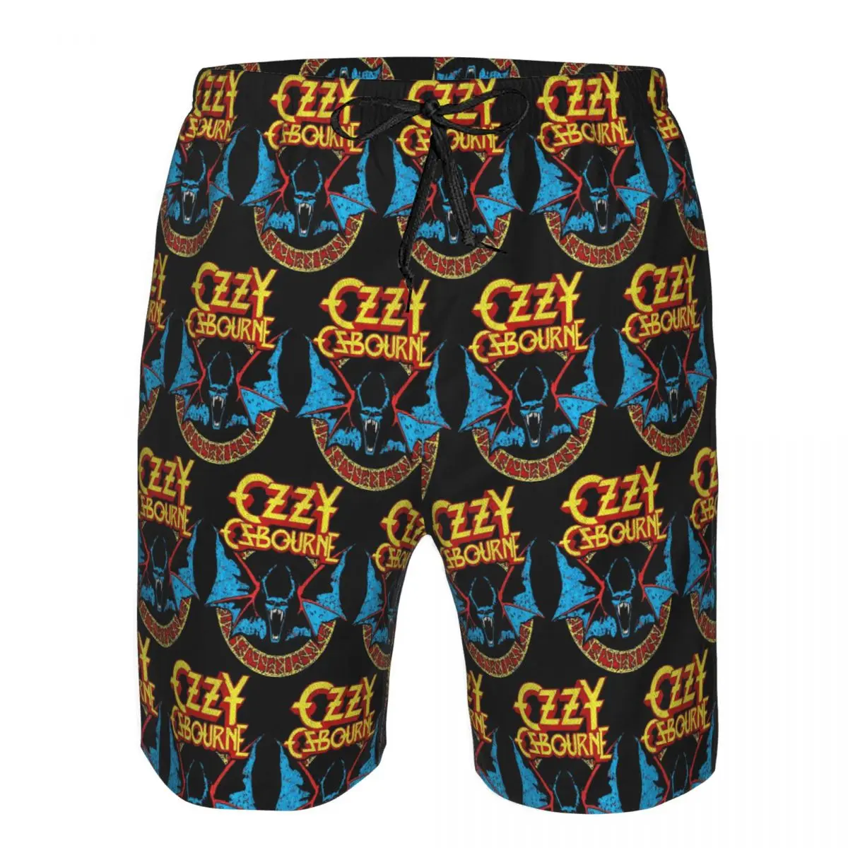 

Ozzy Osbourne Rock Band Heavy Metal Trunks Beach Board Shorts Casual Quick Dry Swimming Summer Men Pants