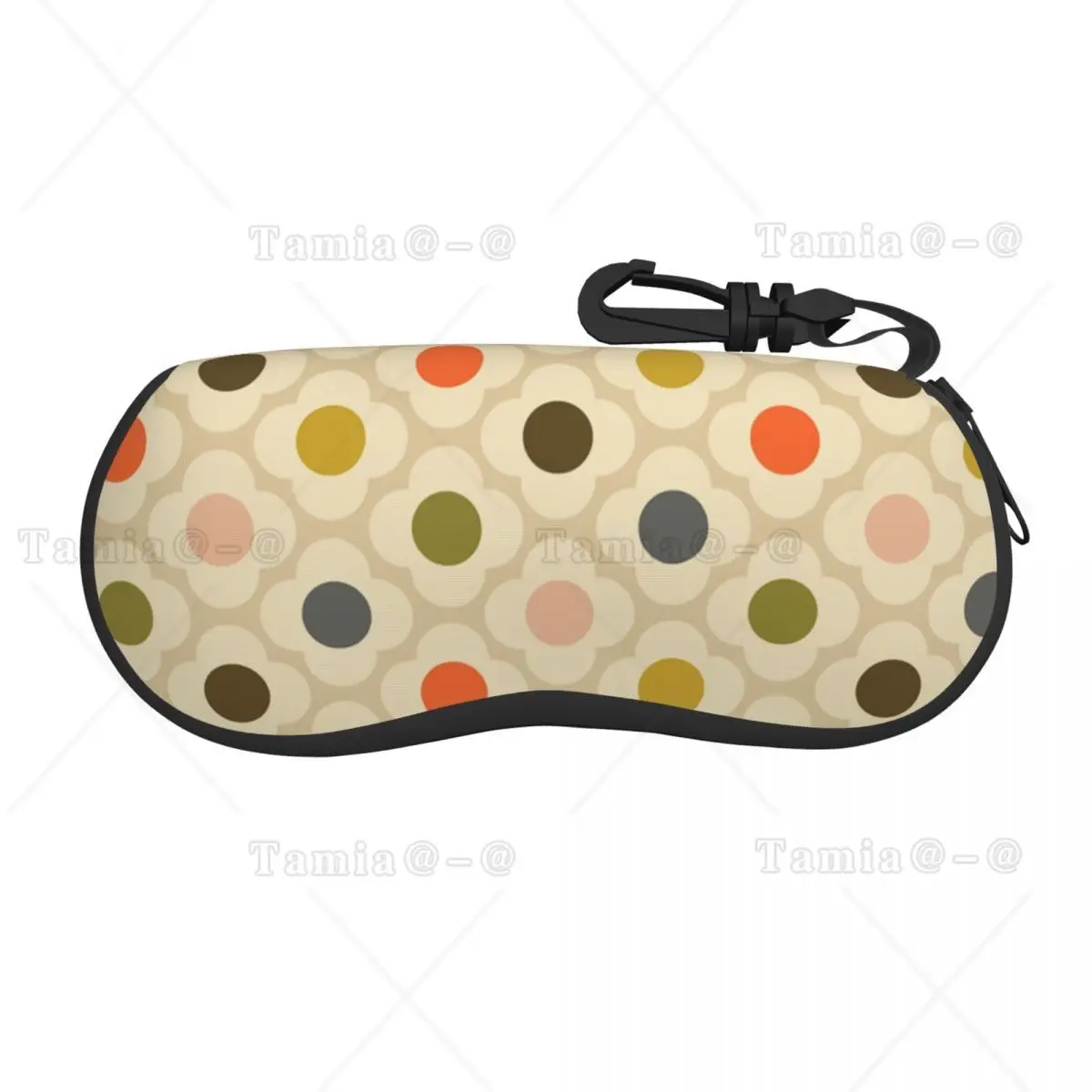 Custom Orla Kiely Flower Spot Summer Glasses Case Stylish Scandinavian Floral Shell Eyeglasses Case Sunglasses Box