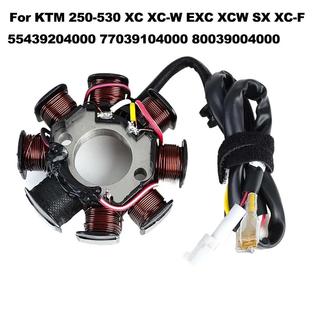 

Motorcycle Stator Coil For KTM 250 300 400 450-530 XC XC-W EXC XC-F 55439204000 For Husqvarna TE250 77039104000 80039004000