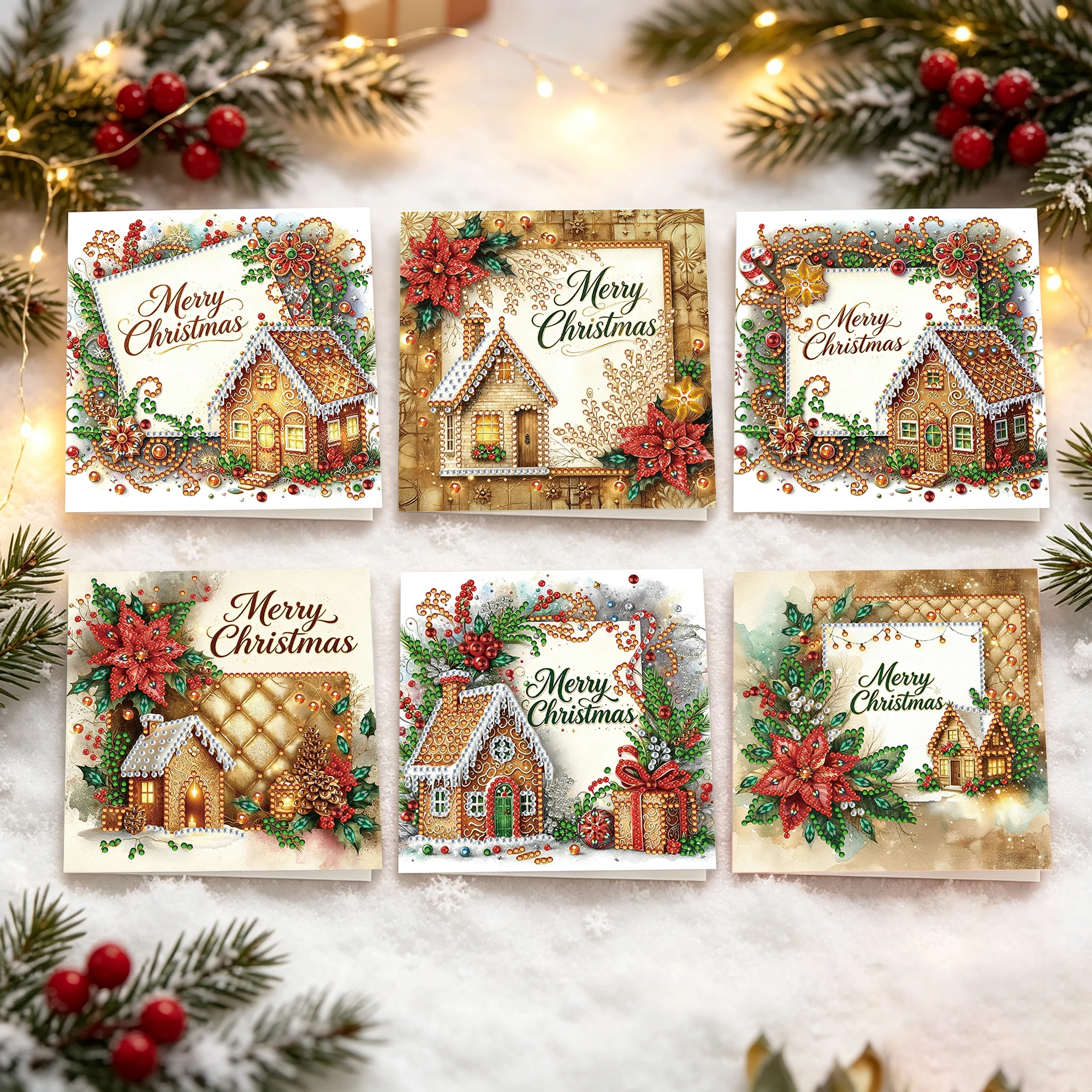 6-Piece DIY Diamond Painting G - огляд і ціна Resin Art Canvas