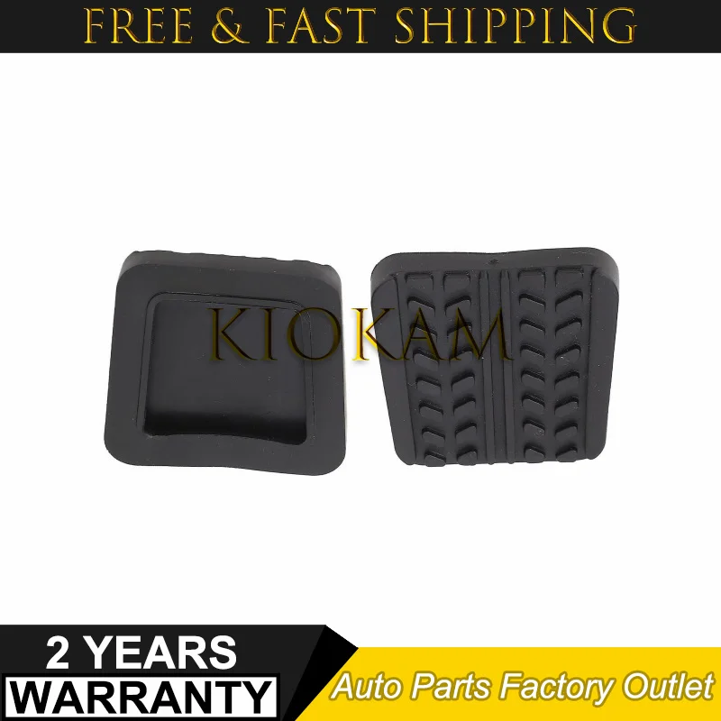 2X Brake Clutch Pedal Pad Cover for Mazda RX-7 323 626 929 B2000 B2200 B2500 B-Series BT-50 MPV MX-3/6 S083-43-028