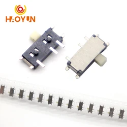 【100-50PCS】 Toggle Switch MicroswitchMini 7-Pin On/Off 1P2T SPDT MSK-12C02 1P2T 7P 7 Feet 2 Gear Patch