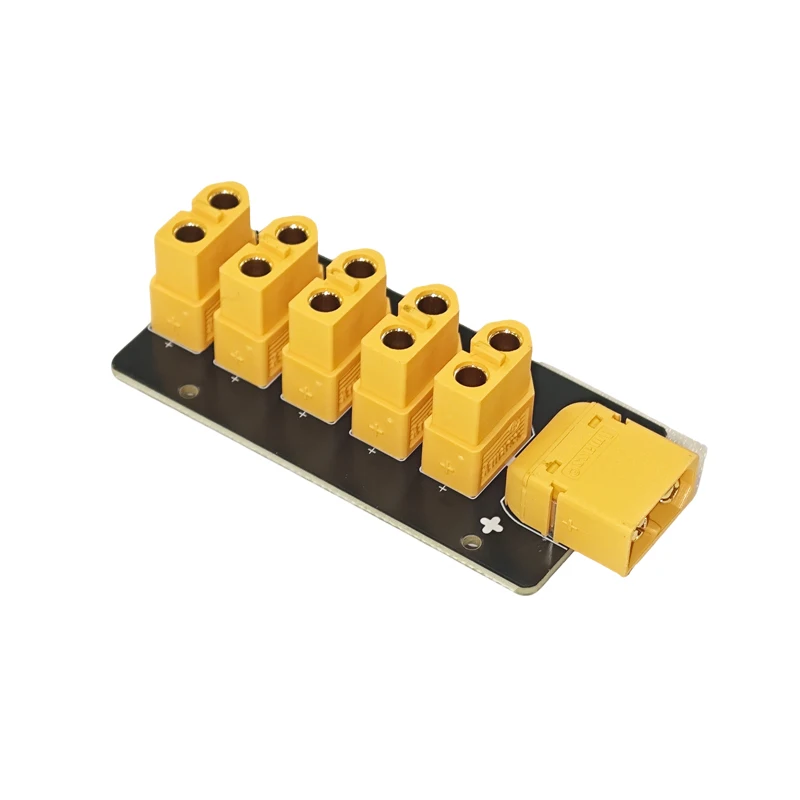 

1PCS XT60 Plug Power Distribution Board Large Current Power Connection 1 to 5 PDB Module for RC Models Drone Connector Parts