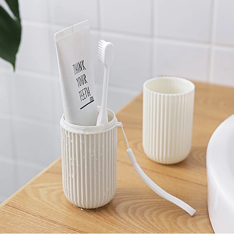 Travel Toothbrush Cup Travel Portable Toothbrush Holder Box Outdoor Camping Toothbrush Storage Organizer Case Travel Toiletries