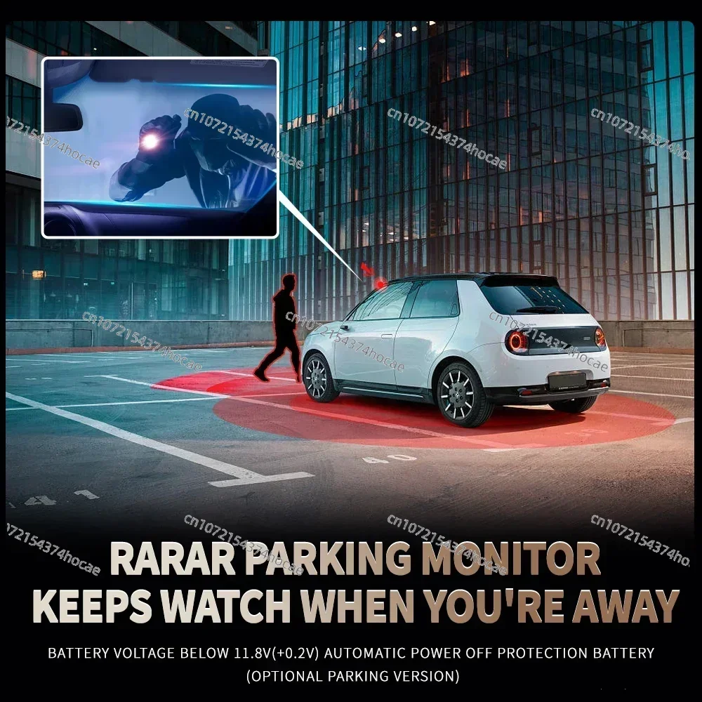 M10max 2K 1440P داش كام لسيارة DVR 4CH 360 كاميرا 24H شاشة ركن السيارة ونظام تحديد المواقع للرؤية الليلية مسجل فيديو تلقائي 256Gmax