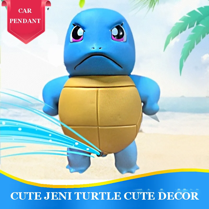 

Cartoon Squirtle Car Water Spray Toy Water Toys Jenny Turtle Car Accessories Spray Water Big Size Proud and Cute Model Gift