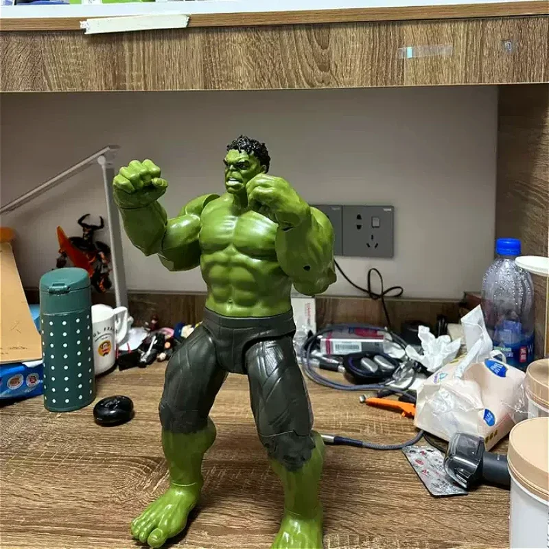 Original zd brinquedos os vingadores hulk figura de ação brinquedos modelo móvel boneca pvc periferia ornamentos desktop presente brinquedos para crianças presente