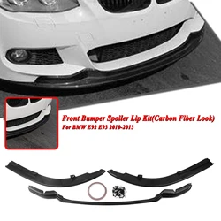 Car Front Spoiler Lip Lower Splitter Blade Plate For BMW E92 E93 2010 2011 2012 2013